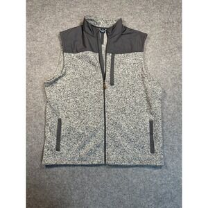 George Sweater Fleece Full Zip Vest 3XL Grey Marl Outdoor Layering